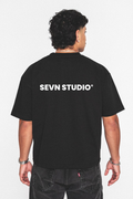 Black branded T-shirt