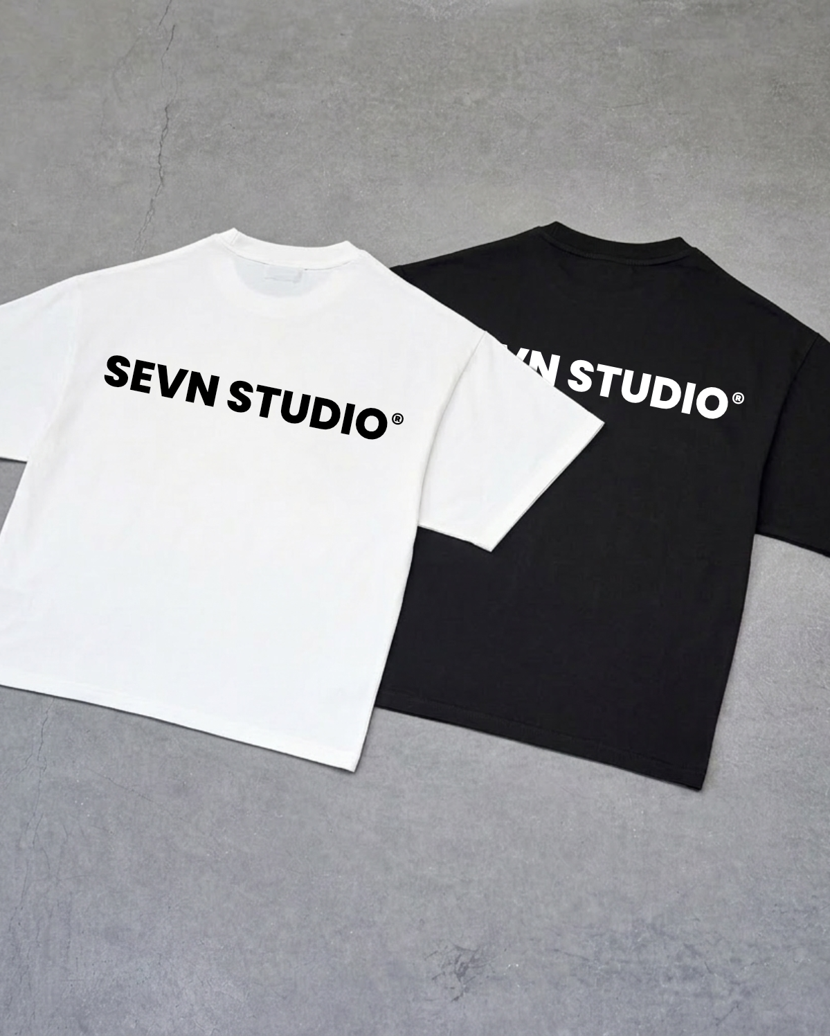 Black branded T-shirt